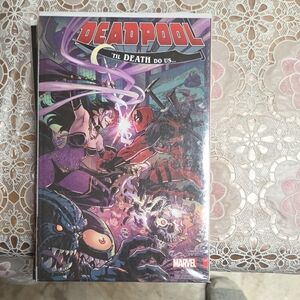 Marvel Deadpool Comic with Purple and Red Cover